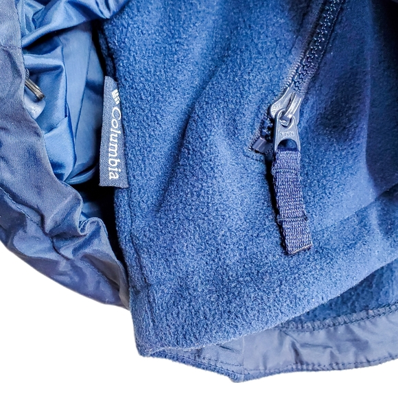 Columbia Long's Peak Retro Fleece Ski Snow Winter Jacket Violet Pink Vintage 80s - Picture 12 of 16